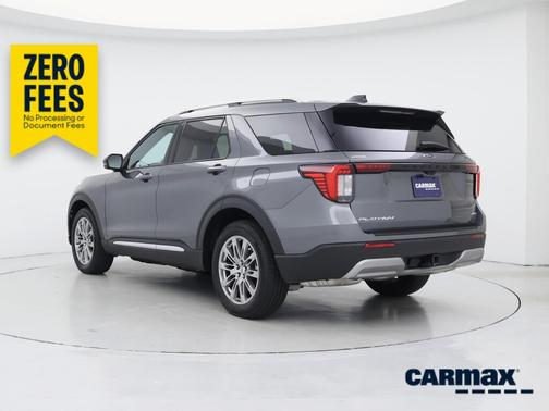 Gray 2025 Ford Explorer Platinum