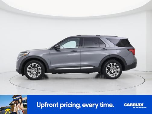 Gray 2025 Ford Explorer Platinum