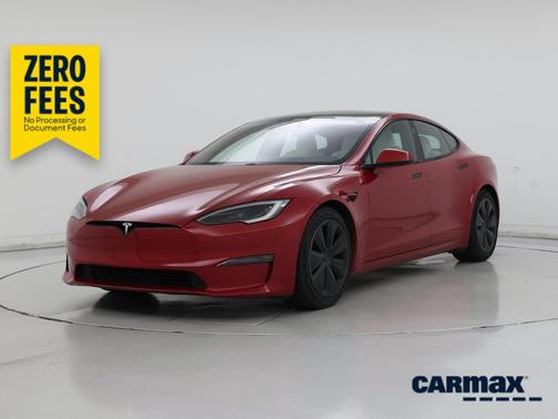 Red 2023 Tesla Model S