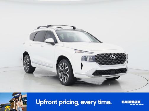 White 2023 Hyundai SANTA FE Calligraphy