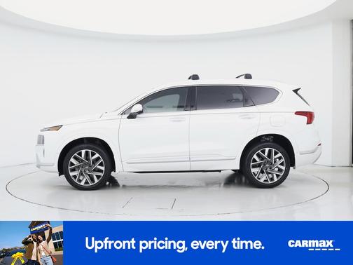 White 2023 Hyundai SANTA FE Calligraphy