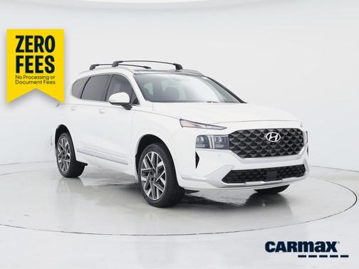White 2023 Hyundai SANTA FE Calligraphy