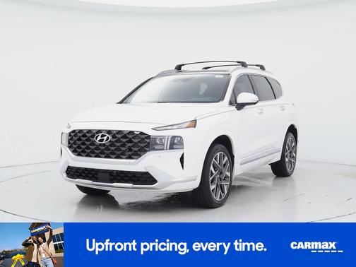 White 2023 Hyundai SANTA FE Calligraphy