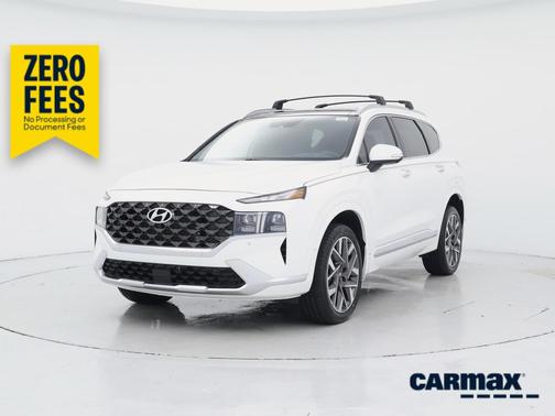White 2023 Hyundai SANTA FE Calligraphy