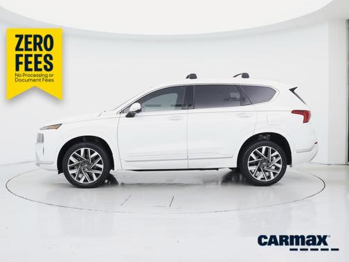 White 2023 Hyundai SANTA FE Calligraphy