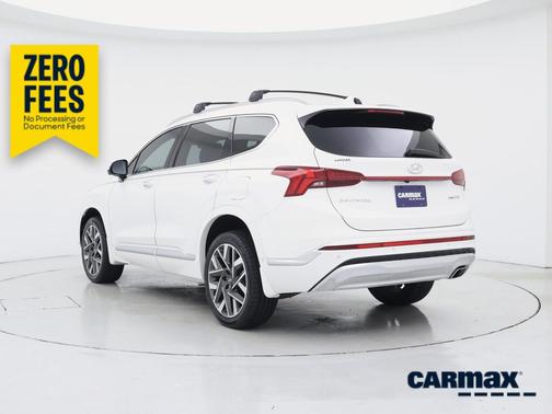 White 2023 Hyundai SANTA FE Calligraphy