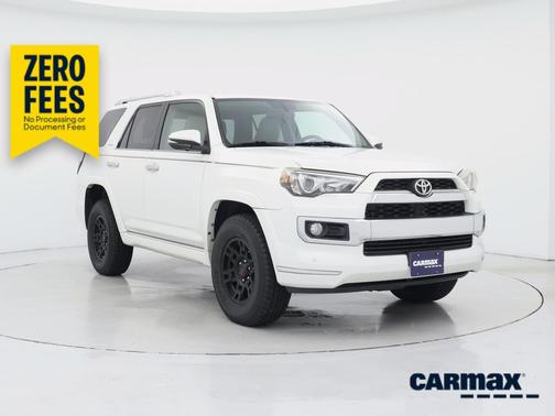 White 2017 Toyota 4Runner Limited