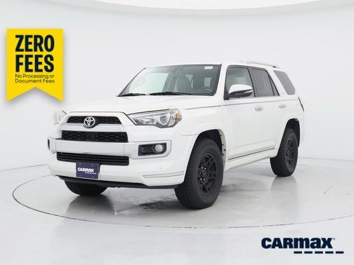 White 2017 Toyota 4Runner Limited