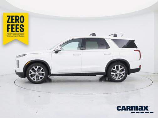 White 2020 Hyundai PALISADE SEL