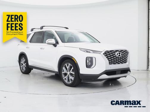 White 2020 Hyundai PALISADE SEL
