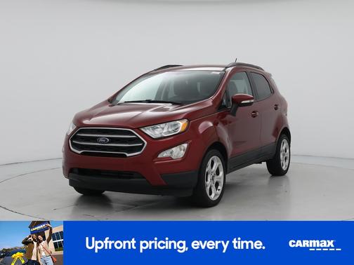 Burgundy 2021 Ford EcoSport SE