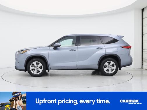 Blue 2020 Toyota Highlander LE