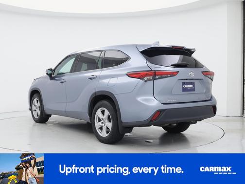 Blue 2020 Toyota Highlander LE