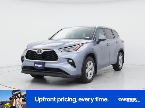 Blue 2020 Toyota Highlander LE