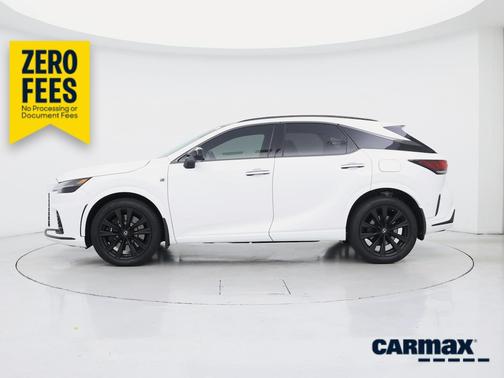 White 2023 Lexus RX 500h F-Sport Performance