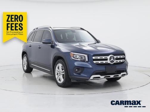 Blue 2021 Mercedes-Benz GLB 250