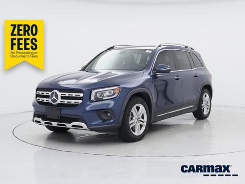 Blue 2021 Mercedes-Benz GLB 250