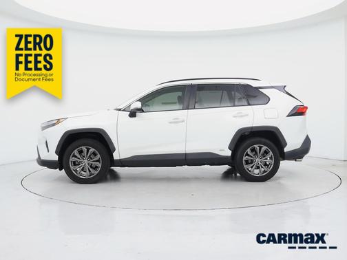 White 2022 Toyota RAV4 Hybrid Limited