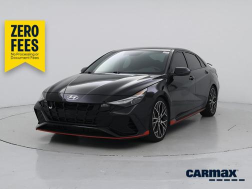 Black 2023 Hyundai ELANTRA N