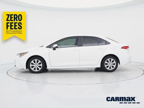 White 2024 Toyota Corolla LE