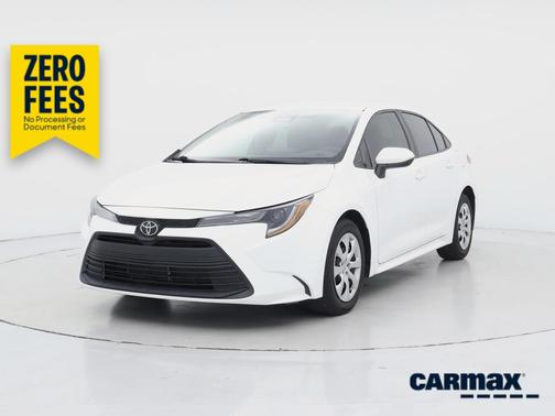 White 2024 Toyota Corolla LE