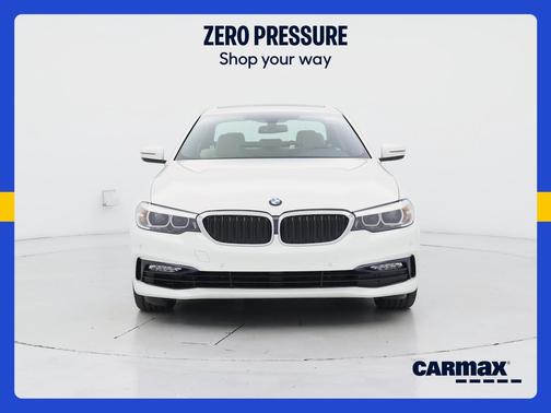 White 2018 BMW 530 I