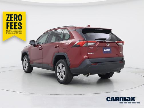 Red 2022 Toyota RAV4 XLE