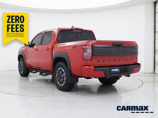 Red 2026 Nissan Frontier PRO-4X