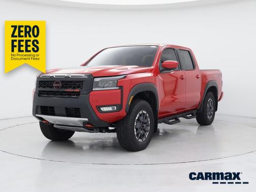 Red 2026 Nissan Frontier PRO-4X