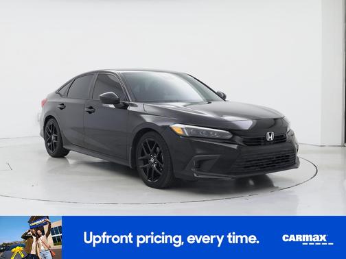 Black 2022 Honda Civic Sport