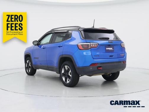 Blue 2018 Jeep Compass Trailhawk
