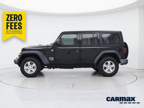 Black 2020 Jeep Wrangler Unlimited Sport S