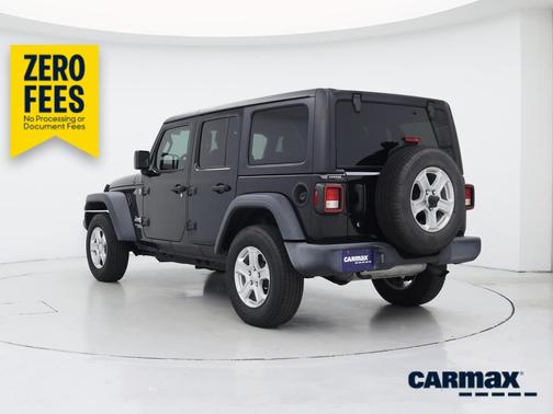 Black 2020 Jeep Wrangler Unlimited Sport S
