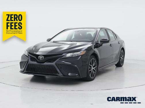 Black 2021 Toyota Camry SE