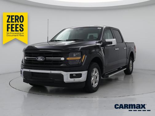 Black 2024 Ford F-150 XLT