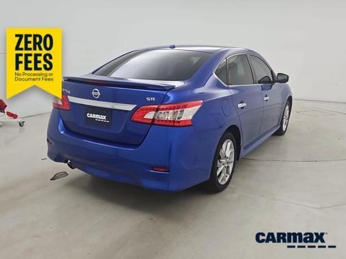 Blue 2015 Nissan Sentra SR