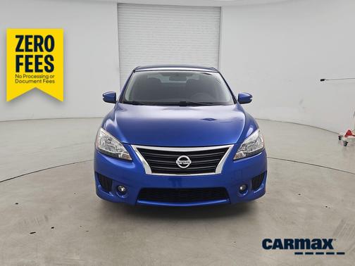 Blue 2015 Nissan Sentra SR