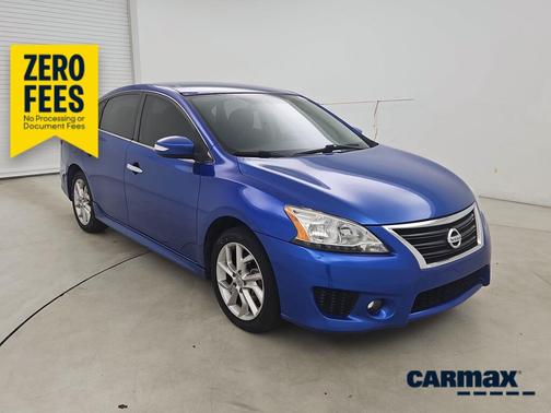 Blue 2015 Nissan Sentra SR