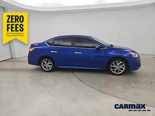 Blue 2015 Nissan Sentra SR