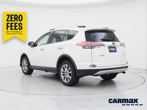 White 2016 Toyota RAV4 Limited