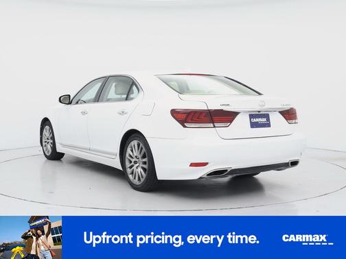 White 2015 Lexus LS 460 L