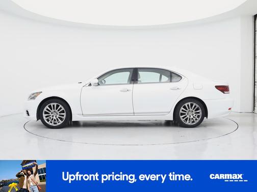 White 2015 Lexus LS 460 L