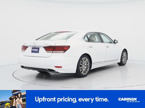 White 2015 Lexus LS 460 L