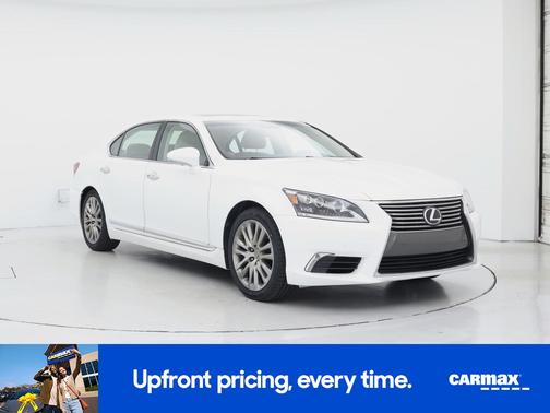 White 2015 Lexus LS 460 L