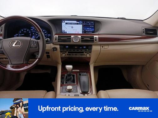 White 2015 Lexus LS 460 L