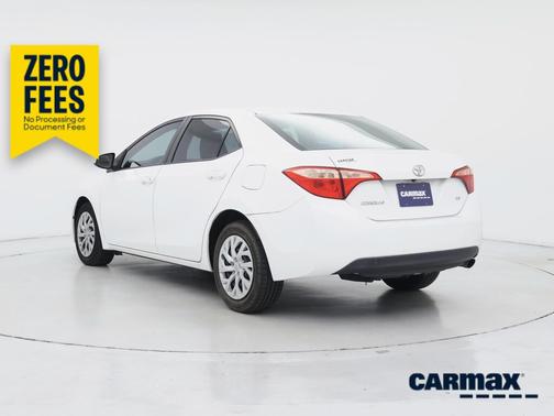 White 2019 Toyota Corolla LE
