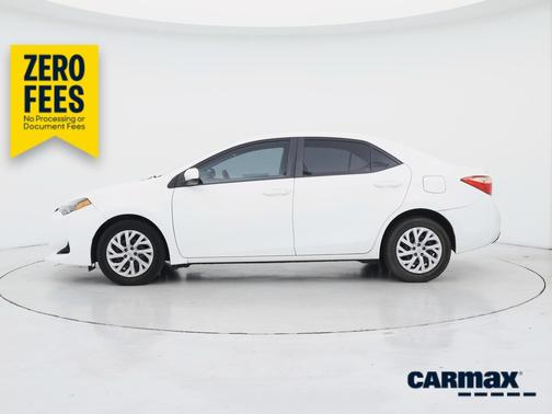 White 2019 Toyota Corolla LE
