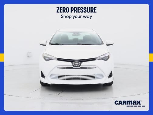 White 2019 Toyota Corolla LE
