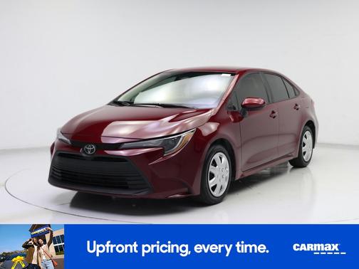 Red 2025 Toyota Corolla LE