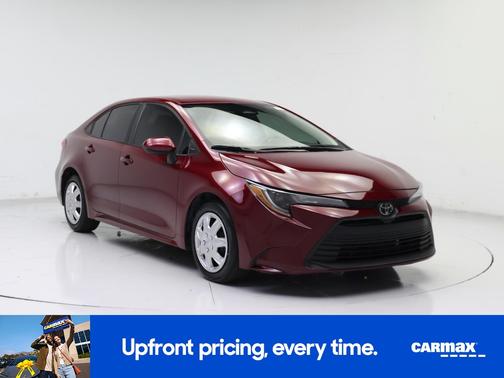 Red 2025 Toyota Corolla LE